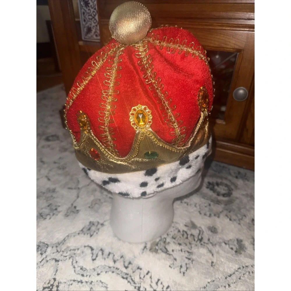 HALLOWEEN King's Crown Costume Toy Hat  Headwear Polyester Adult/Teens Holidays